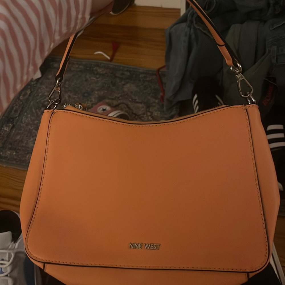 nine west orange bag